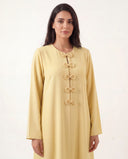 The Bushrah Bow Closure Abaya