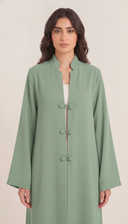 The Hawwa Double Button Detail Abaya