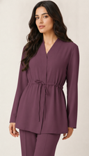 The Wajiha Drawstring Waist Co-Ord Set
