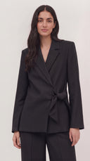 The Rawaan Tailored Wrap Blazer Co-Ord Set