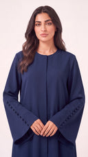 The Fariha Button Cuff Abaya