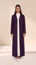 The Jana Braided Trim Detail Abaya