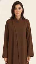 The Rehanah Asymmetric Layered Panel Abaya