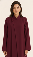 The Rehanah Asymmetric Layered Panel Abaya