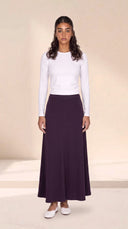 The Nadia Premium Satin Maxi Skirt