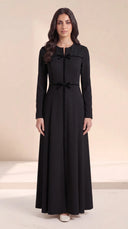 The Alyazia Timeless Bow Line Abaya - TAL by The Abaya Lab