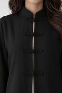 The Amal Mandarin Knot Abaya - TAL by The Abaya Lab