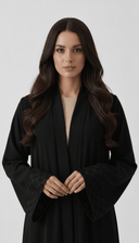 The Amara Polka Lace Abaya - TAL by The Abaya Lab