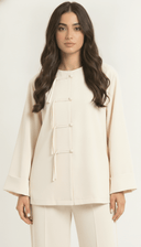 The Ayah Tassel Button Co-Ord Set - TAL by The Abaya Lab