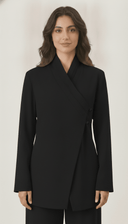 The Basma Wrap Front Tailored Co-Ord Set - TAL by The Abaya Lab