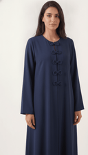 The Bushrah Bow Closure Abaya - TAL by The Abaya Lab