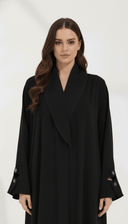 The Dana Draped Collar Abaya - TAL by The Abaya Lab