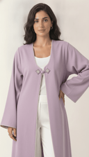 The Dunia Minimal Embroidered Abaya - TAL by The Abaya Lab