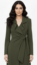 The Elara Wrap Silhouette Abaya - TAL by The Abaya Lab