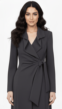 The Elara Wrap Silhouette Abaya - TAL by The Abaya Lab