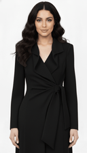 The Elara Wrap Silhouette Abaya - TAL by The Abaya Lab
