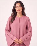 The Fariha Button Cuff Abaya - TAL by The Abaya Lab