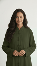 The Hala Celeste Mandarin Abaya - TAL by The Abaya Lab