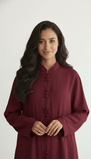 The Hala Celeste Mandarin Abaya - TAL by The Abaya Lab