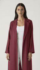 The Hamidah Tailored Elegance Open Abaya - TAL by The Abaya Lab