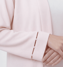 The Hanan Elegance Pearl Detail Open Abaya - TAL by The Abaya Lab