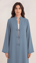 The Hawwa Double Button Detail Abaya - TAL by The Abaya Lab