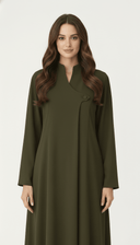 The Hessa Minimal Wrap - Style Abaya - TAL by The Abaya Lab