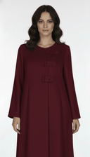 The Ibtisam Asymmetrical Strap Abaya - TAL by The Abaya Lab