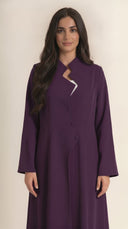 The Janan Asymmetric Collar Abaya - TAL by The Abaya Lab
