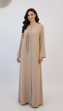 The Jumaan Signature Pearl Tassel Abaya - TAL by The Abaya Lab