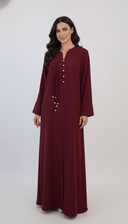 The Jumaan Signature Pearl Tassel Abaya - TAL by The Abaya Lab