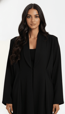 The Kalthoum Sculpted Elegance Abaya - TAL by The Abaya Lab
