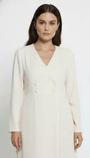 The Karima Tailored Wrap Front Abaya - TAL by The Abaya Lab