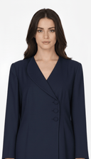 The Mahasin Half - Collar Tailored Abaya - TAL by The Abaya Lab