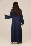 The Maitha Sage Ruffled - Sleeve Abaya - TAL by The Abaya Lab