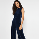 The Moza Velvet Sleeveless Jumpsuit - TAL by The Abaya Lab