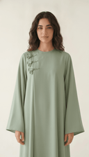 The Nabila Flower Knot Detail Abaya - TAL by The Abaya Lab