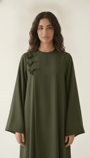 The Nabila Flower Knot Detail Abaya - TAL by The Abaya Lab