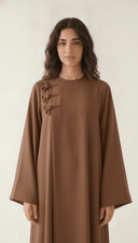 The Nabila Flower Knot Detail Abaya - TAL by The Abaya Lab