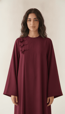 The Nabila Flower Knot Detail Abaya - TAL by The Abaya Lab