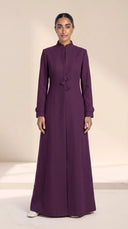 The Ola Modern Mandarin Neck Abaya - TAL by The Abaya Lab