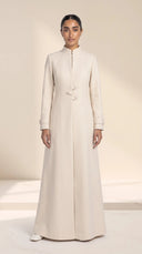 The Ola Modern Mandarin Neck Abaya - TAL by The Abaya Lab