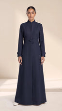The Ola Modern Mandarin Neck Abaya - TAL by The Abaya Lab
