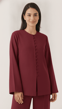 The Raneem Button Detail Co-Ord Set - TAL by The Abaya Lab