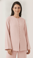 The Raneem Button Detail Co-Ord Set - TAL by The Abaya Lab