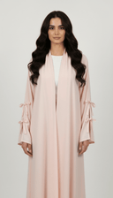 The Rawa Luxe Tie Sleeve Abaya - TAL by The Abaya Lab