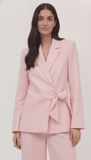 The Rawaan Tailored Wrap Blazer Co-Ord Set - TAL by The Abaya Lab