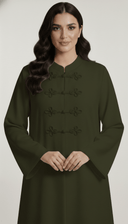 The Rayana Petal Knot Elegance Abaya - TAL by The Abaya Lab