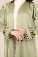 The Reem Criss - Cross Sleeve Abaya - TAL by The Abaya Lab