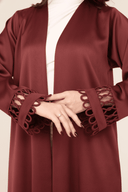 The Reem Criss - Cross Sleeve Abaya - TAL by The Abaya Lab